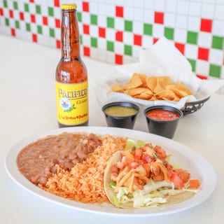 Plate 1 Fish Taco